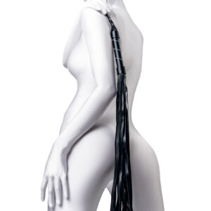 anonymo bdsm kırbaç #0005 , pu deri, siyah, 64 cm