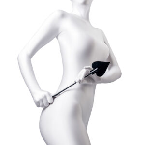 anonymo bdsm kırbaç #0005 , pu deri, siyah, 64 cm (kopya)